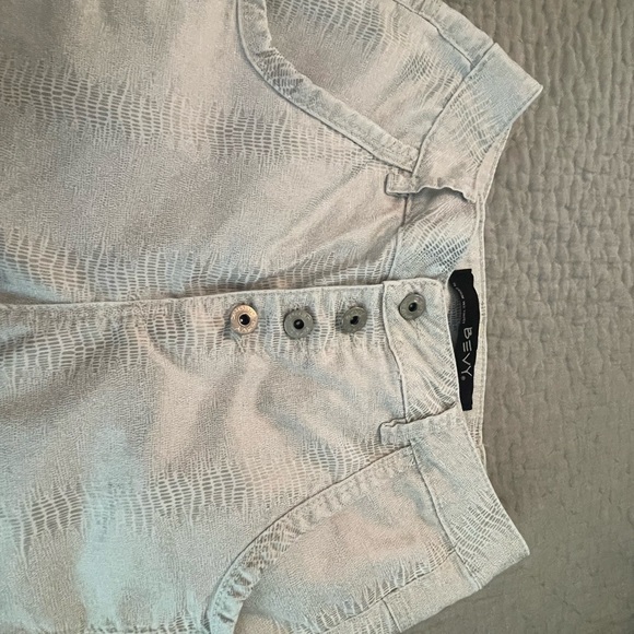Bevy Flog Pants Size 30 Cream Croc - Picture 5 of 5